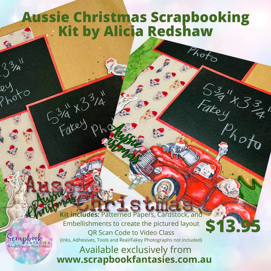 Aussie Christmas Thursday-Night Scrapbook-Along Kit - GICS #18 - 23 November 2023