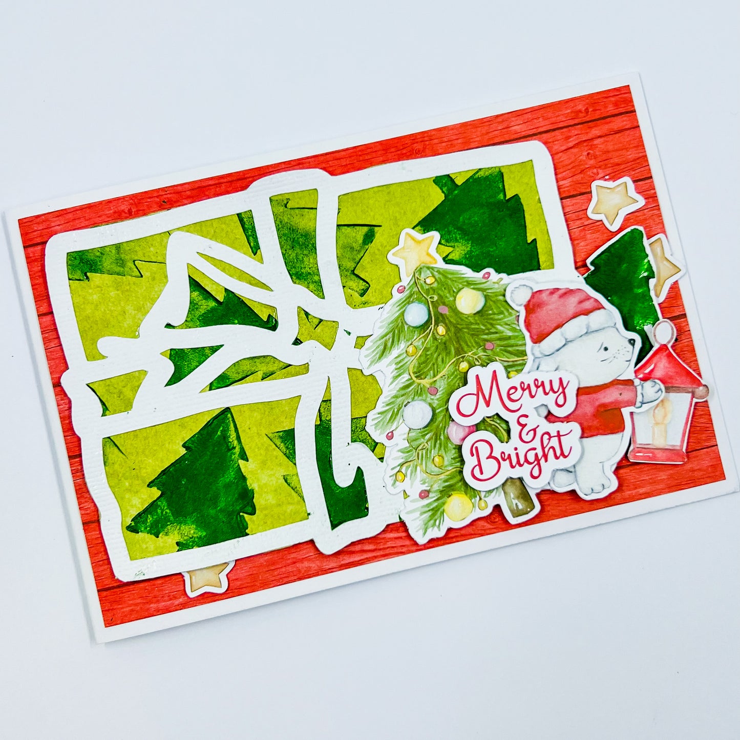 Cute Christmas - Merry & Bright Christmas Card-Along Kit - GICS #18 - 23 November 2023