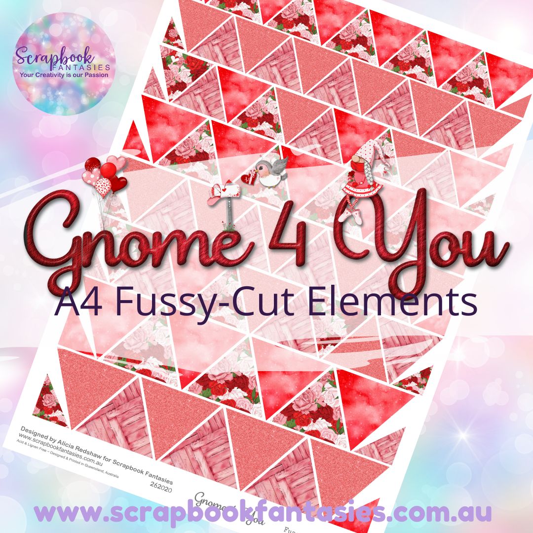 Gnome 4 You A4 Colour Fussy-Cut Elements - Triangles 2 262020