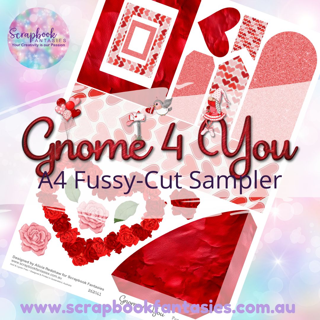 Gnome 4 You A4 Colour Fussy-Cut Sampler 5 262041