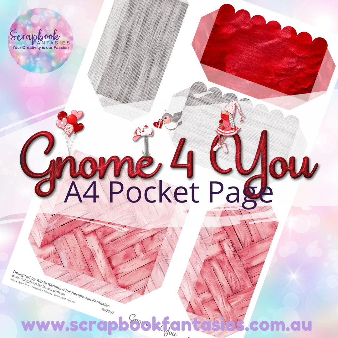 Gnome 4 You A4 Colour Pocket Page - Rectangles & Square 1 262062