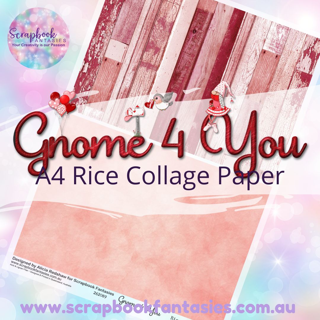 Gnome 4 You A4 Collage Paper - Halves 3 262089