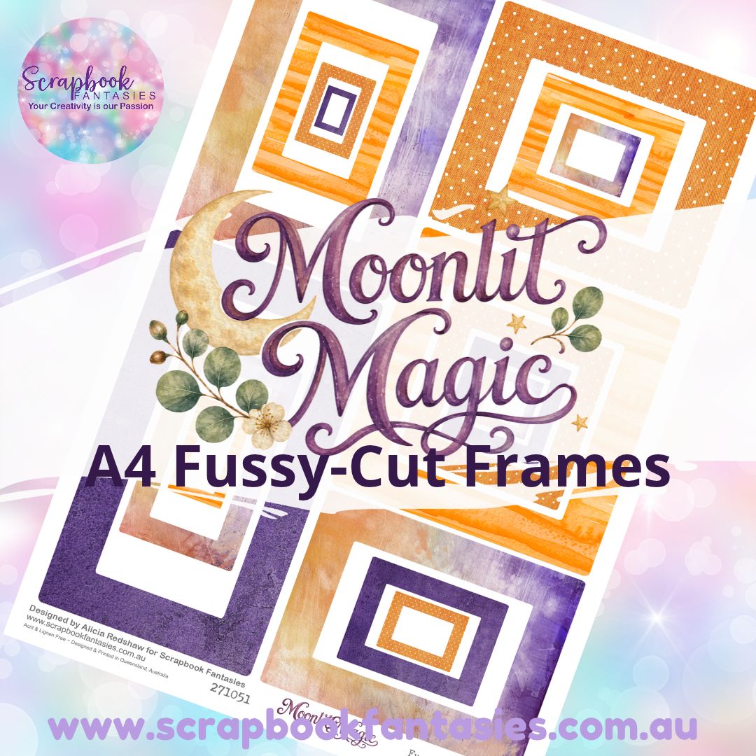 Moonlit Magic A4 Colour Fussy-Cut Frames 1 271051