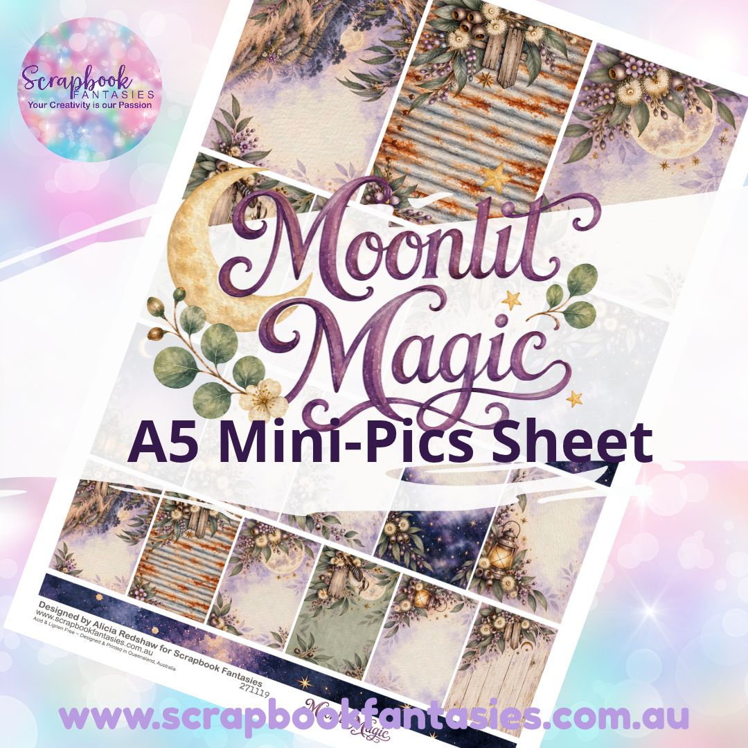 Moonlit Magic A5 Mini-Pics Sheet 1 271119