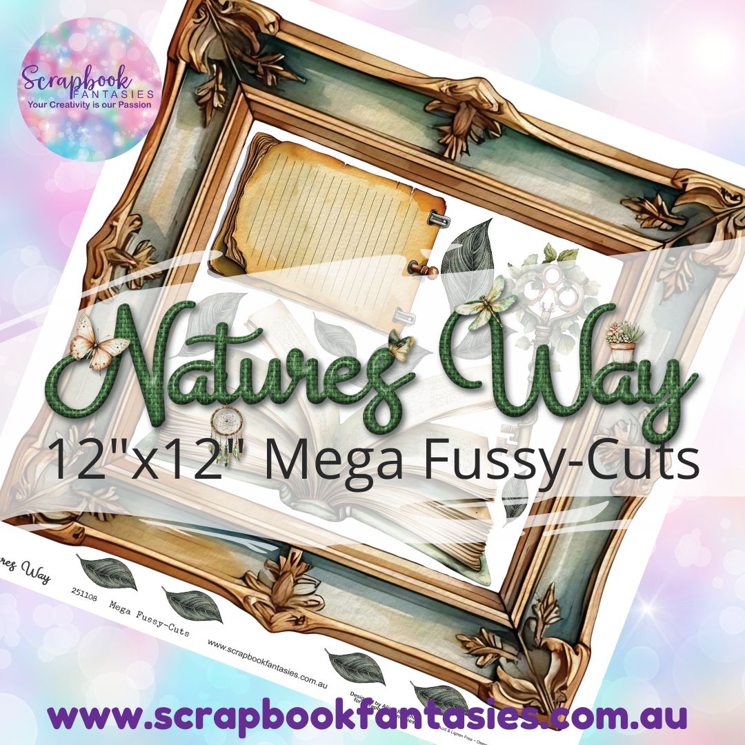 Natures Way 12"x12" Mega Fussy-Cuts Page - Frame 1 251108