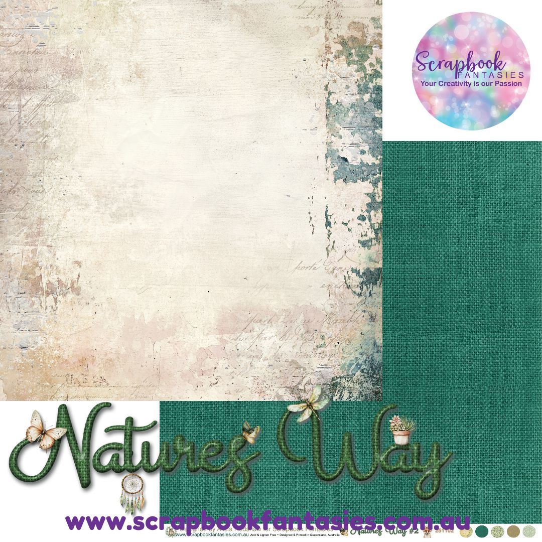 Natures Way 12x12 Double-Sided Patterned Paper 2 - 251102