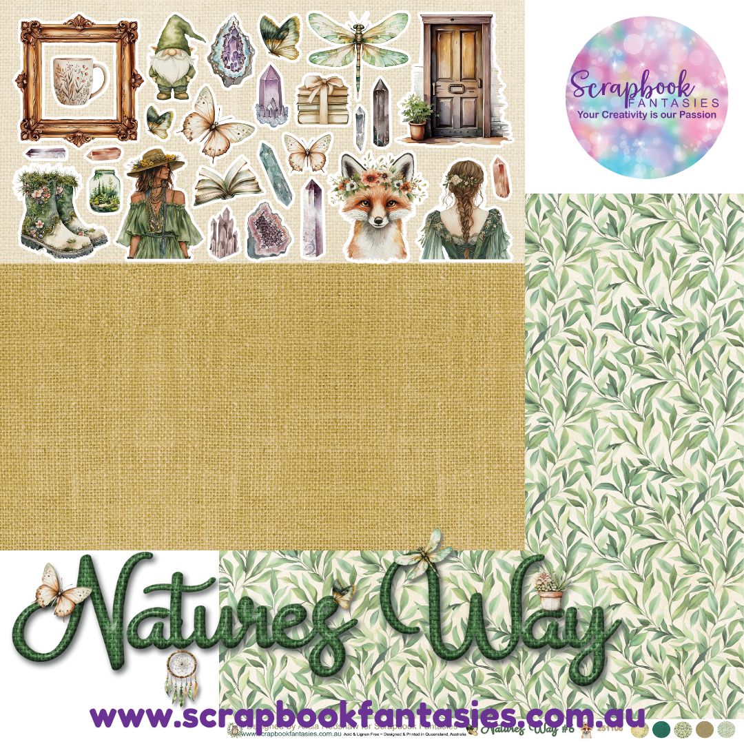 Natures Way 12x12 Double-Sided Patterned Paper 6 - 251106