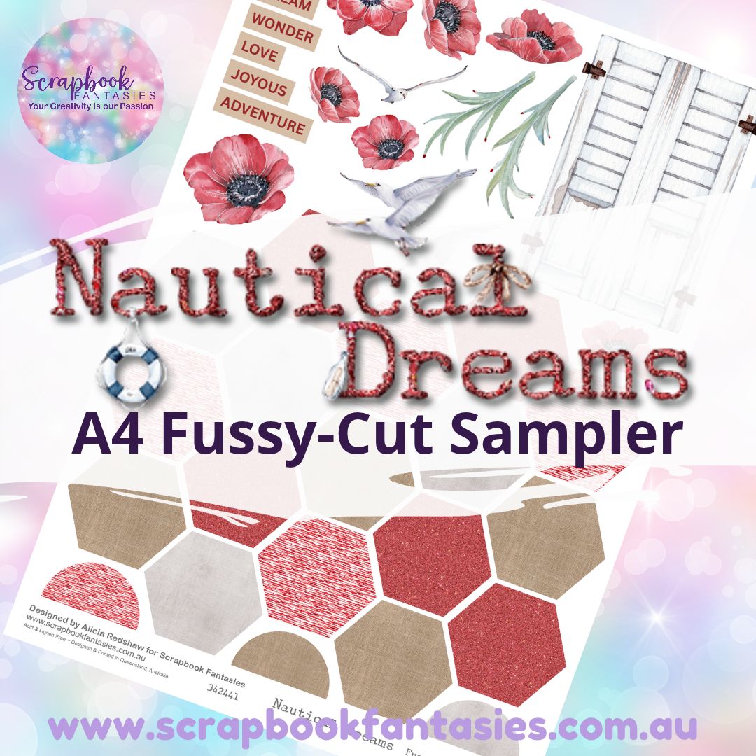 Nautical Dreams A4 Colour Fussy-Cut Sampler 1 - 342441