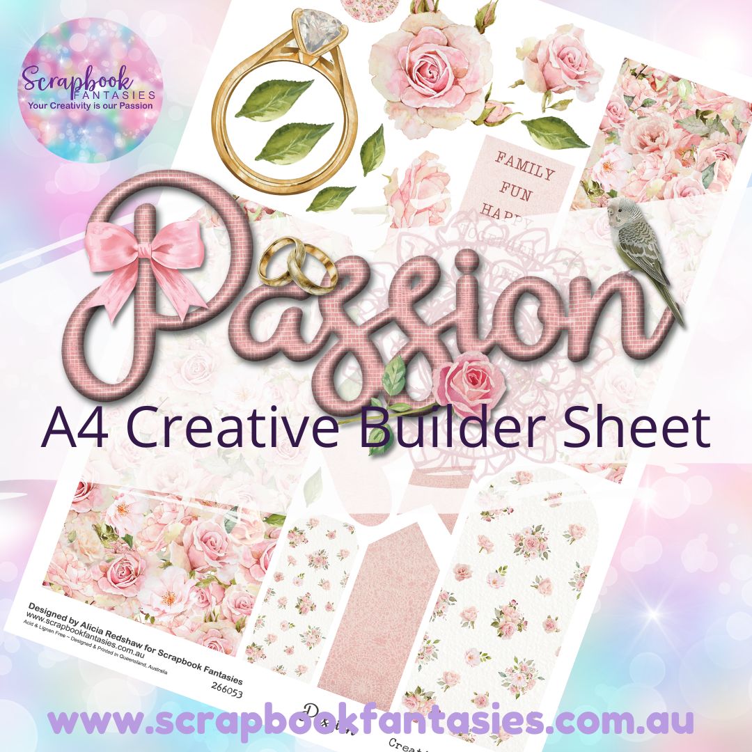 Passion A4 Creative Builder Sheet 1 264053