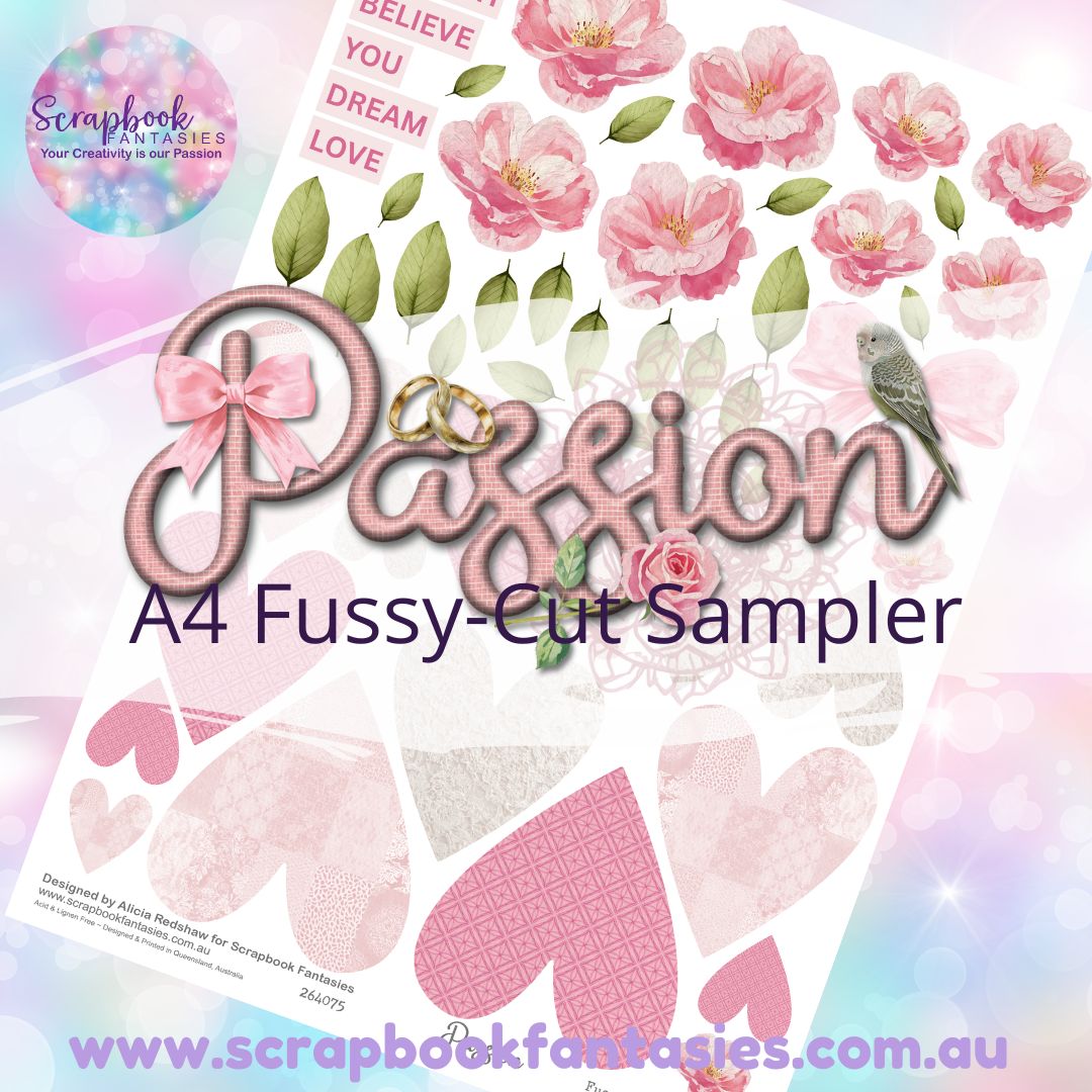 Passion A4 Colour Fussy-Cut Sampler 7 264075