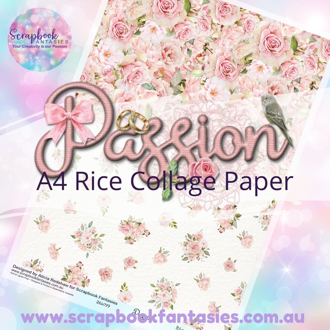 Passion A4 Collage Paper - Halves 5 264099