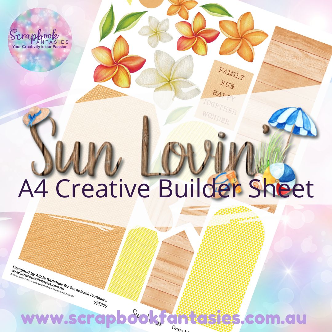 Sunlovin' A4 Creative Builder Sheet 3 675279