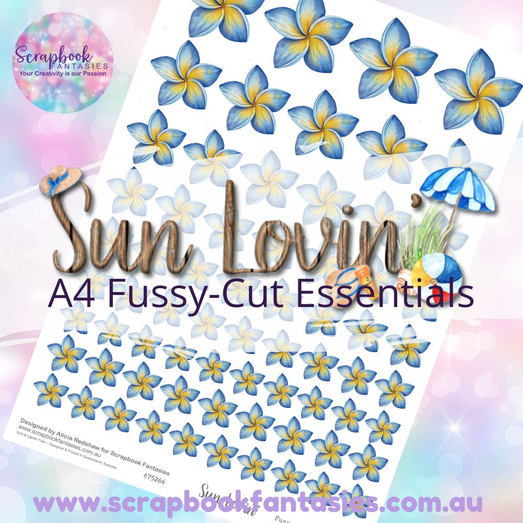 Sunlovin' A4 Colour Fussy-Cut Essentials - Flowers 4 675266