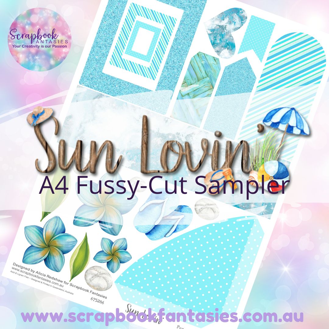 Sunlovin' A4 Colour Fussy-Cut Sampler 6 675286