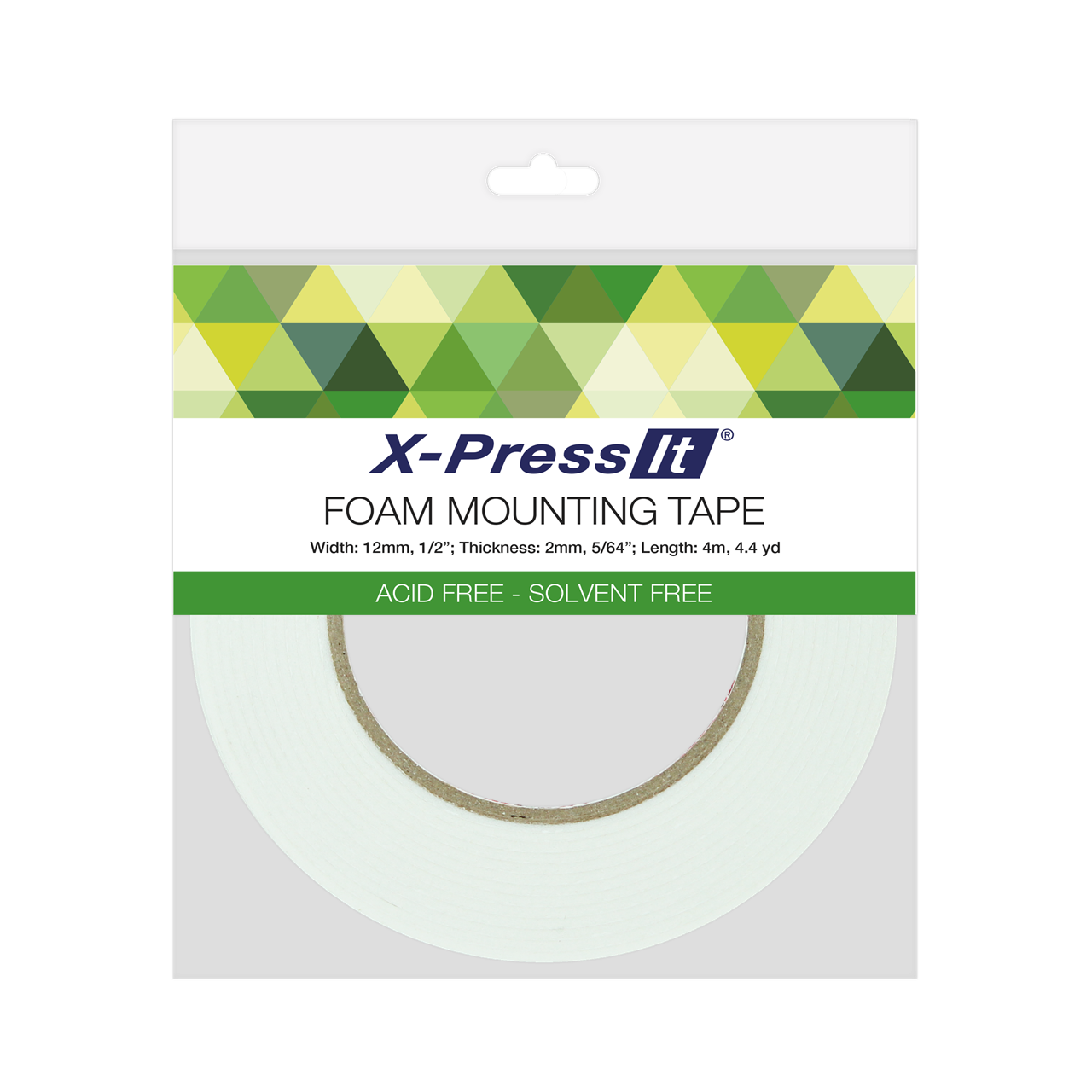 X-Press It - 12mm Double Sided Foam Tape (4mt long - 2mm thick) FT12
