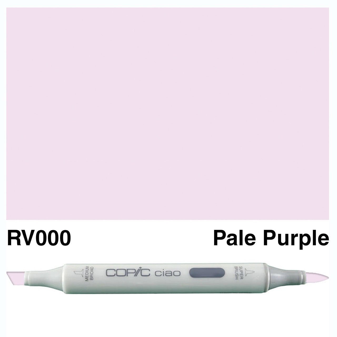 Copic Ciao Marker RV000 - Pale Purple