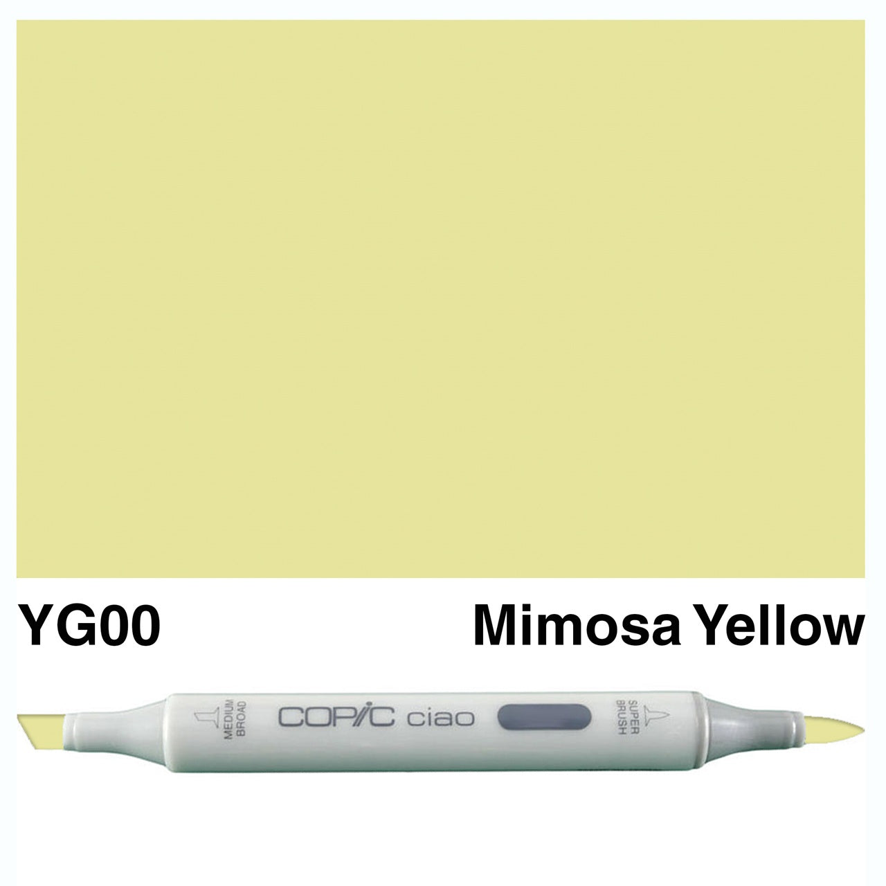Copic Ciao Marker YG00 Mimosa Yellow