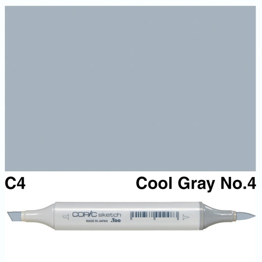 Copic Marker Pen - Sketch - C-00 Cool Gray No.4