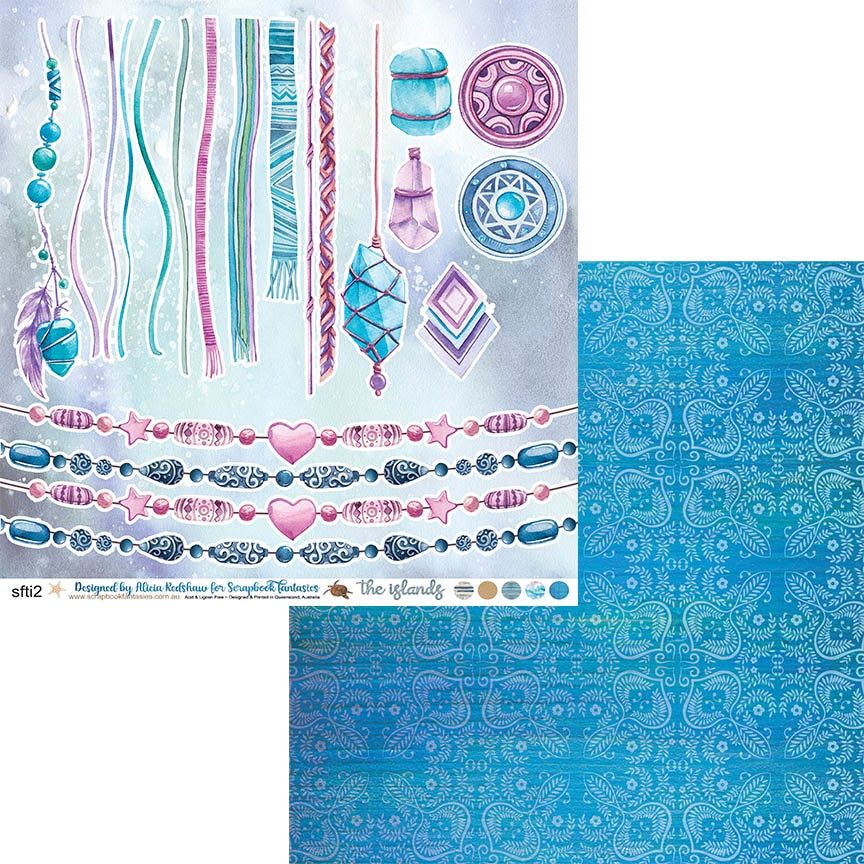 the islands 12x12 Double-Sided Patterned Paper 2