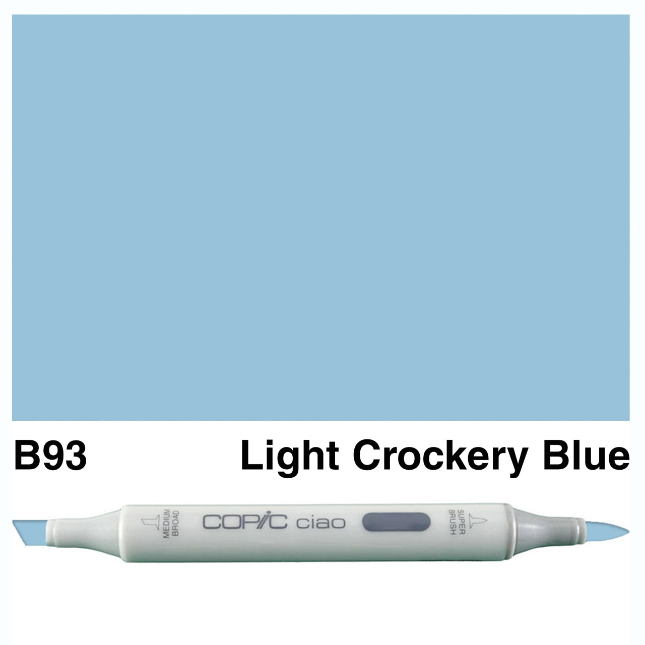 Copic Ciao Marker B93 - Light Crockery Blue