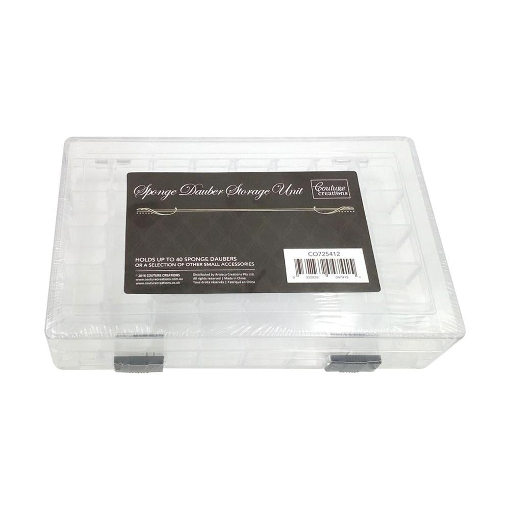 Couture Creations Sponge Dauber Storage Unit/Case - holds 40 Sponge Daubers CO725412