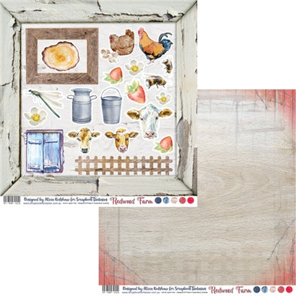 Redwood Farm 12x12 Double-Sided Patterned Paper 5