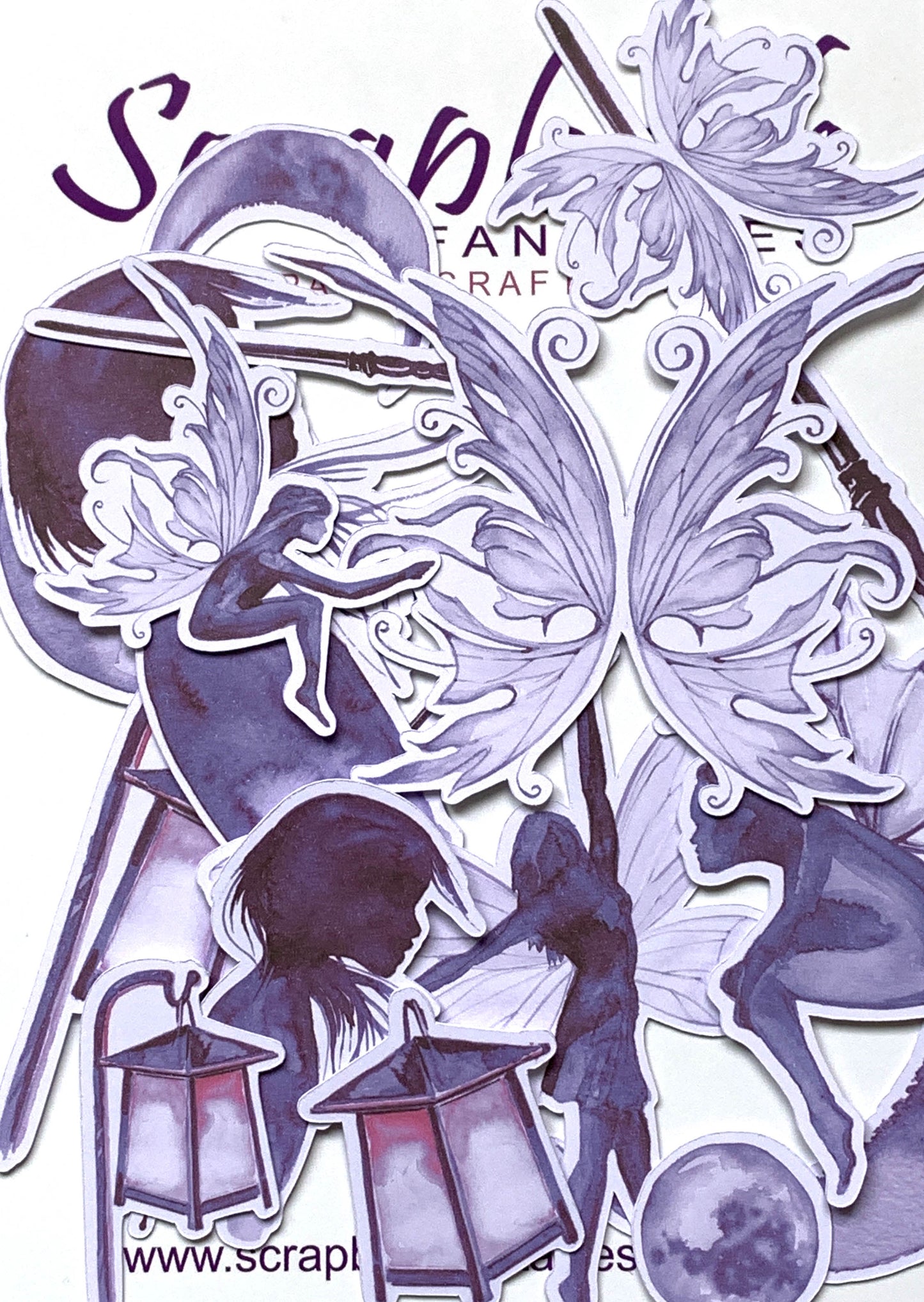 Colour-Cuts - Fantasy Fairy Accessories 2 (18 pieces) Designed by Alicia Redshaw