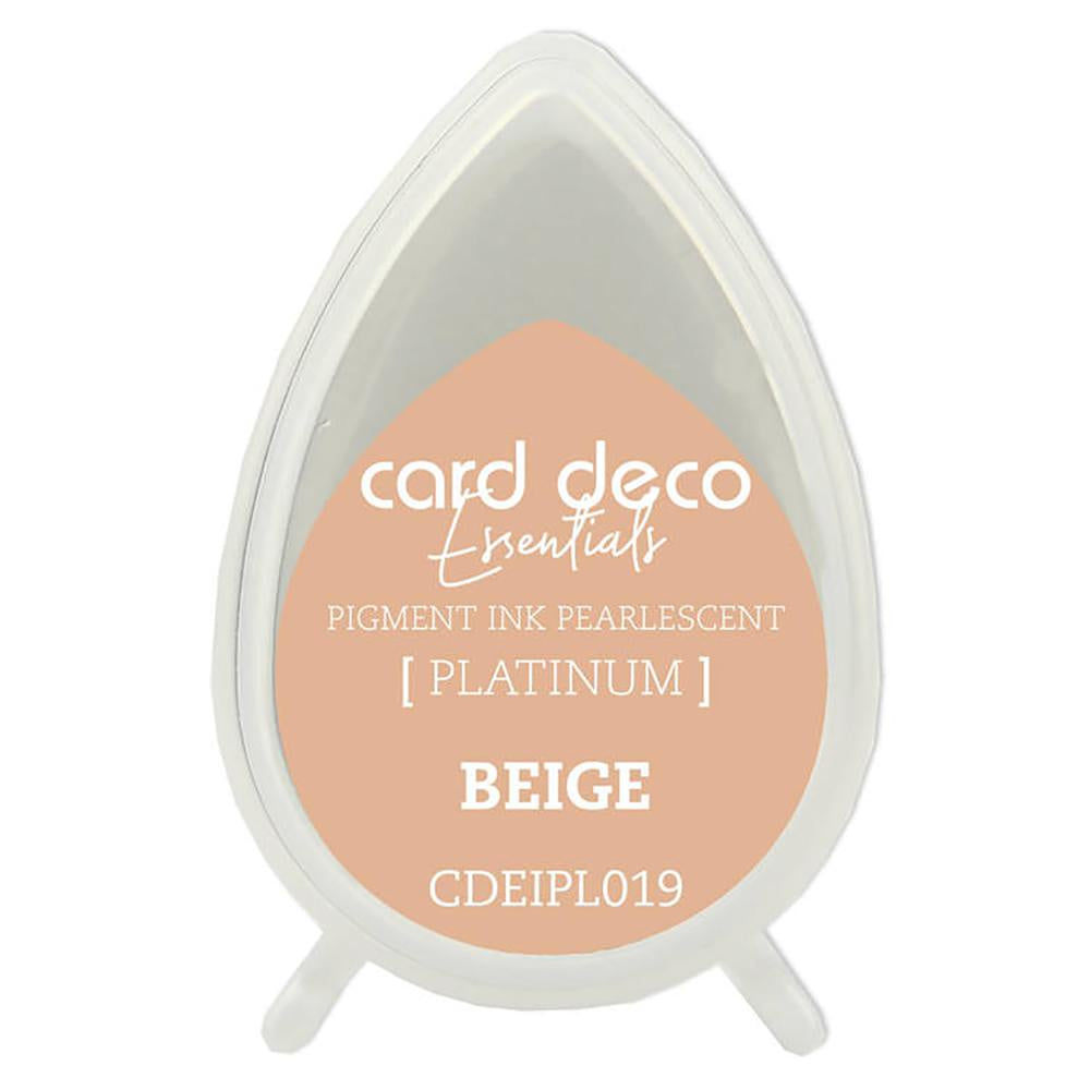Card Deco Essentials Pearlescent Pigment Ink - Beige - CDEIPL019