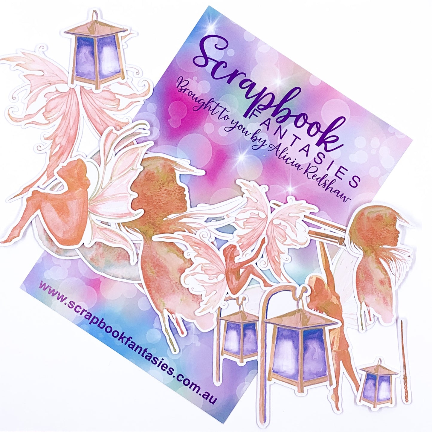 Colour-Cuts - Fantasy Fairy Accessories 15 (18 pieces) Designed by Alicia Redshaw