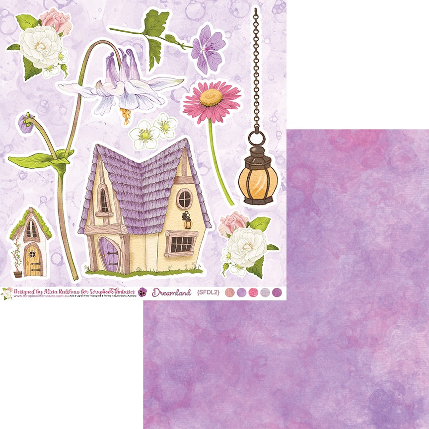 Dreamland 12x12 Double-Sided Patterned Paper 2