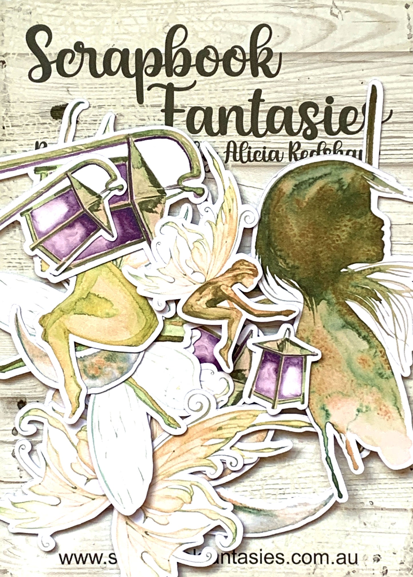 Colour-Cuts - Fantasy Fairy Accessories 9 (18 pieces) Designed by Alicia Redshaw