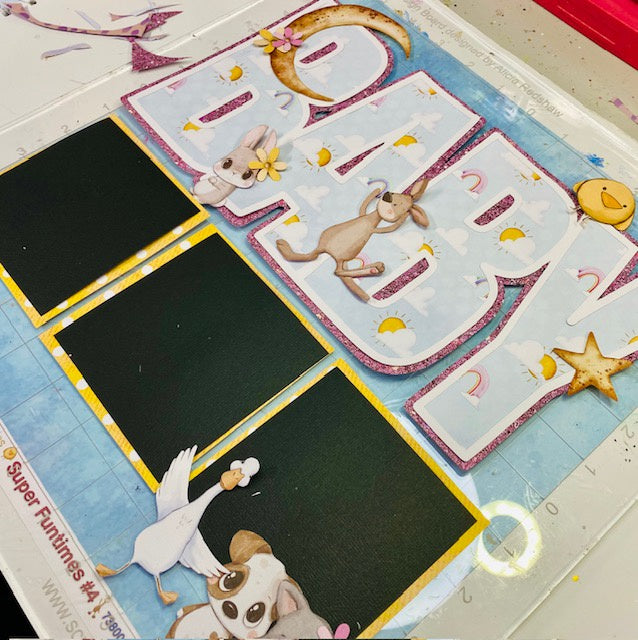 Baby Funtimes Friday Night Scrap-Along Kit - 8 December 2023