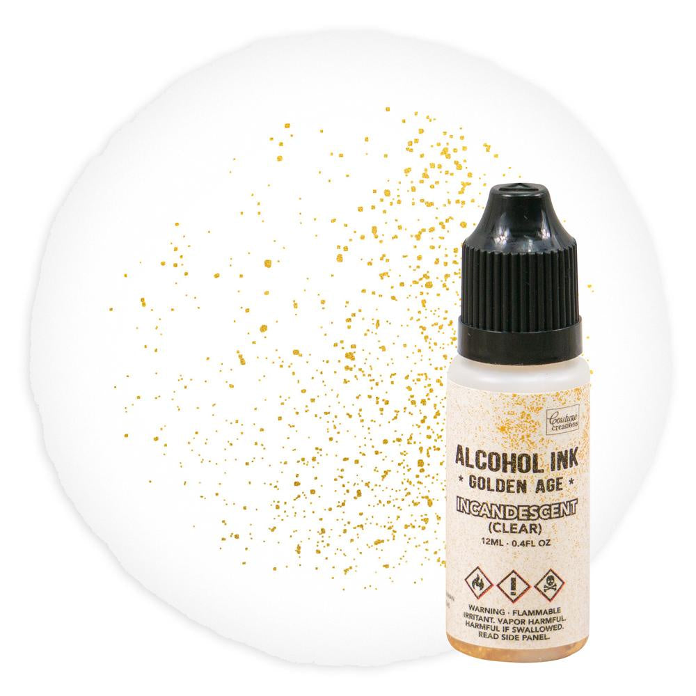 Couture Creations 12ml Golden Age Incandescent (Clear) Alcohol Ink CO728480