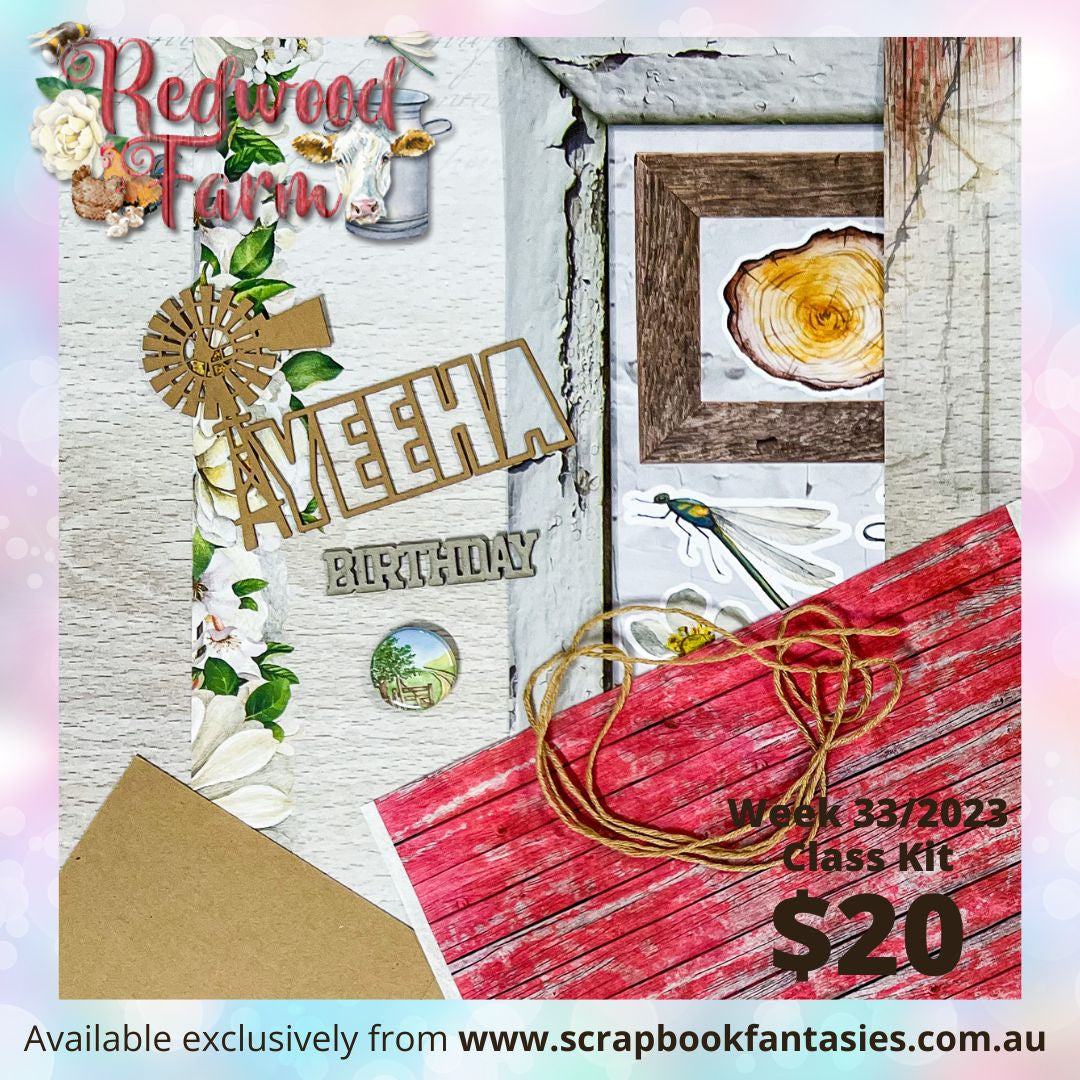 Class Kit - Live Classes Week 33/2023 with Alicia Redshaw (Monday 14 August) - Redwood Farm