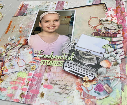 Mother & Daughter Magically Froggy Saturday Night Scrap-Along Kit - 21 October 2023