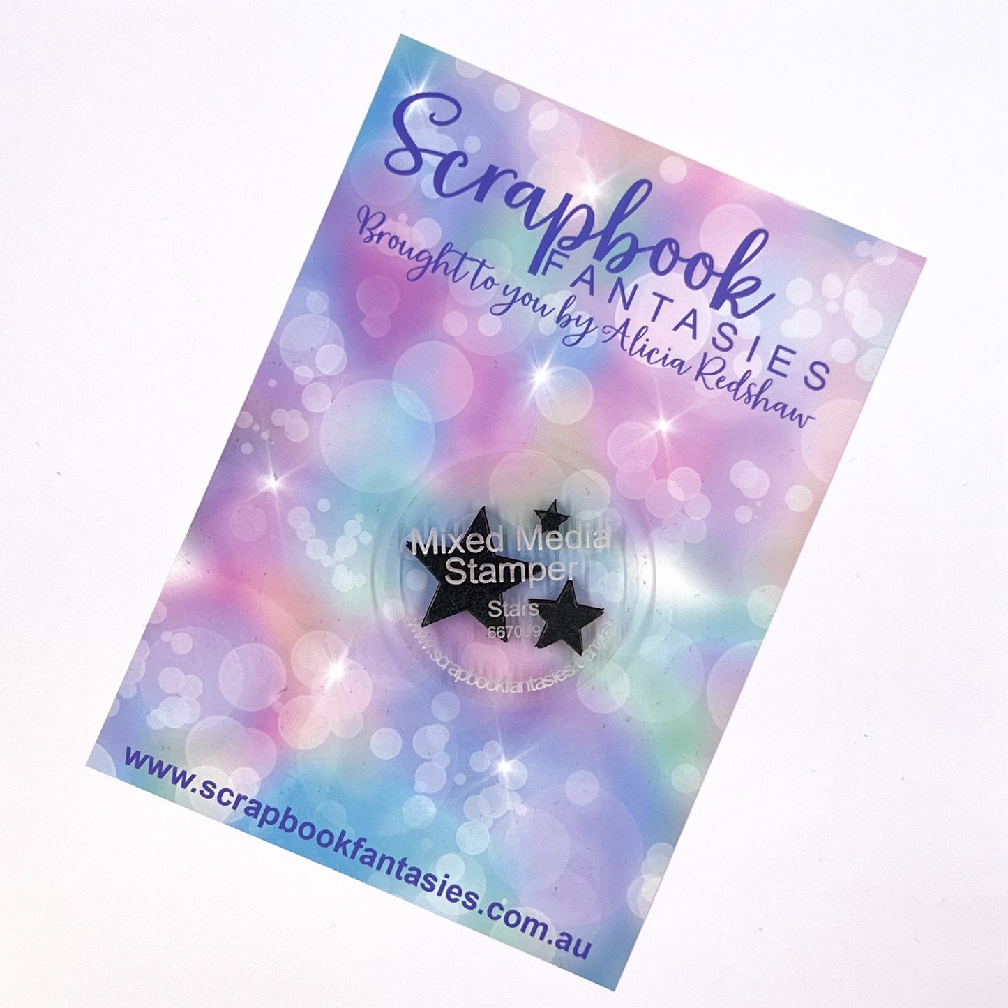 Mixed Media Stamper - Foam Stamp - Stars 667009