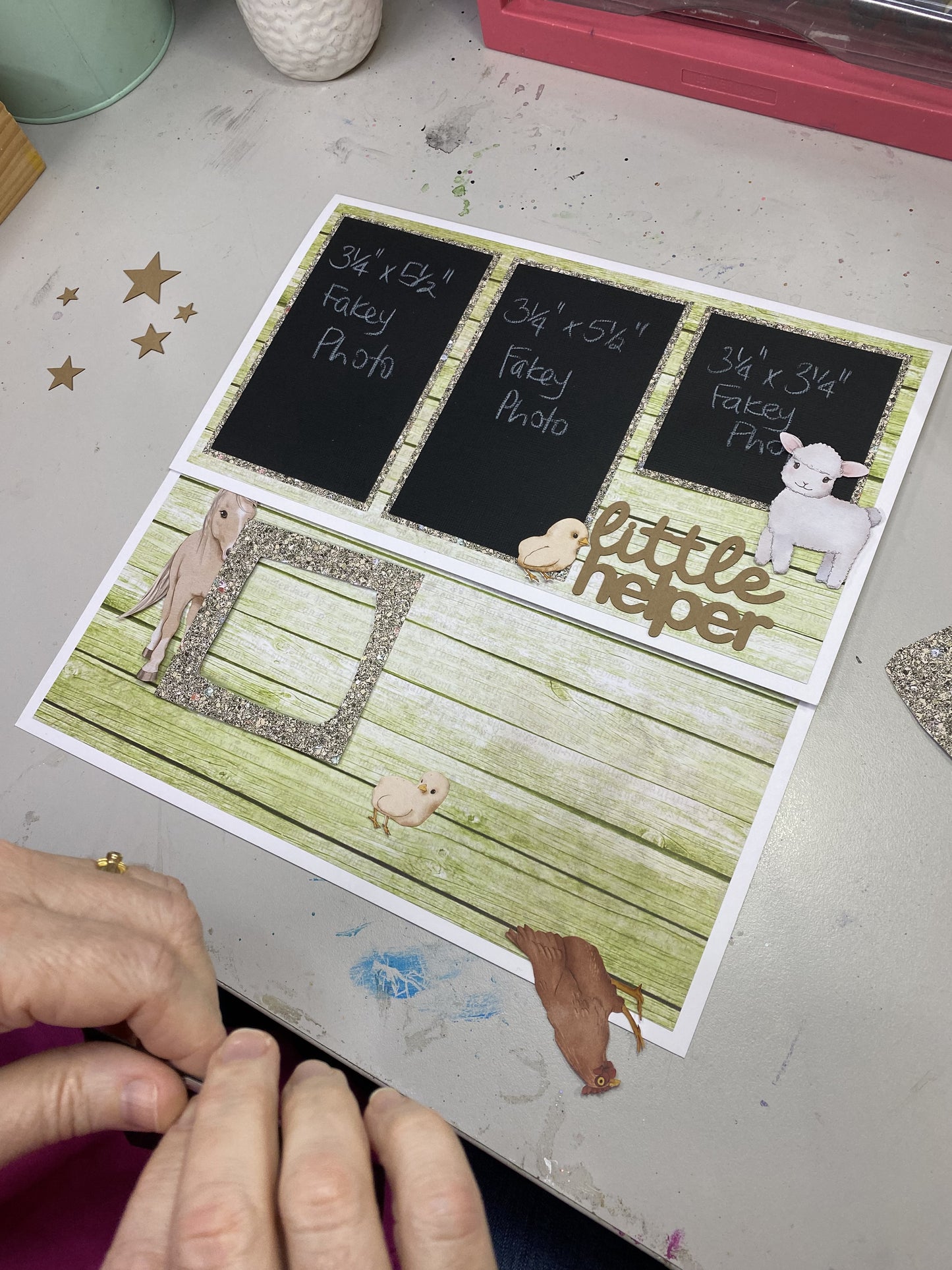 Cutest Farm Friday Night Scrap-Along Kit - 23 June 2023