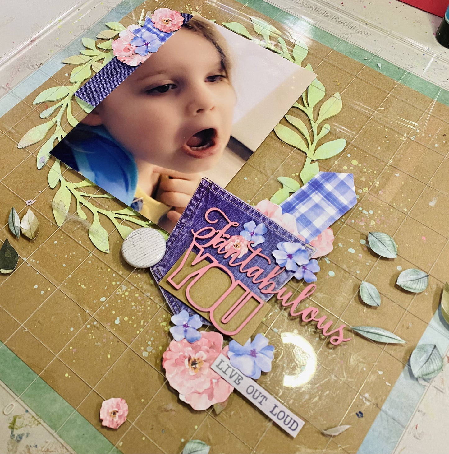 Fantabulously You Friday Night Scrap-Along Kit with Cottage Garden - 17 November 2023