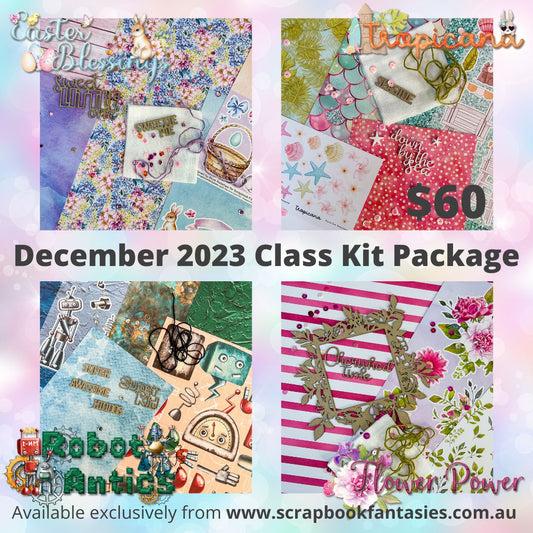 Class Kits Package - Live Classes December 2023 with Alicia Redshaw (Weeks 49, 50, 51 & 52)
