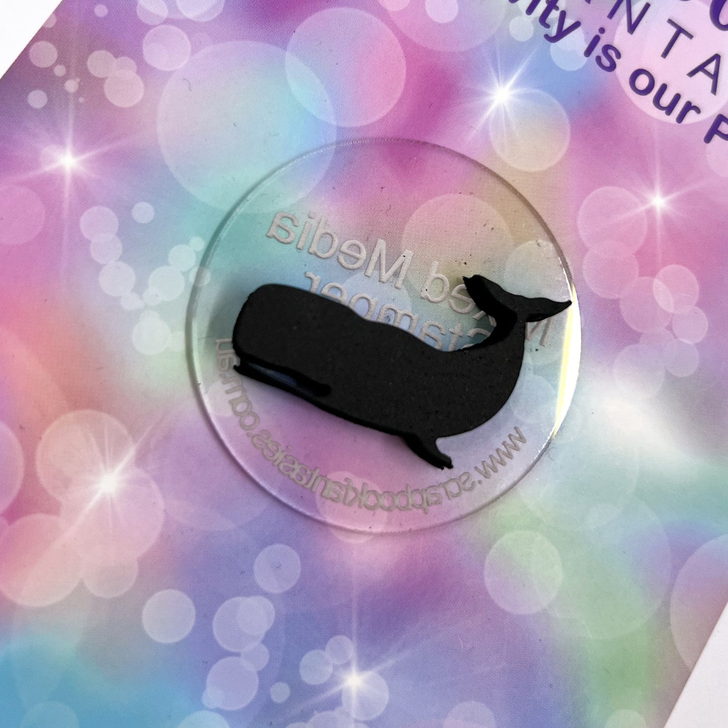 Mixed Media Stamper - Foam Stamp - Whale 667039