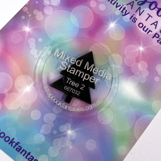 Mixed Media Stamper - Foam Stamp - Tree 2 667032