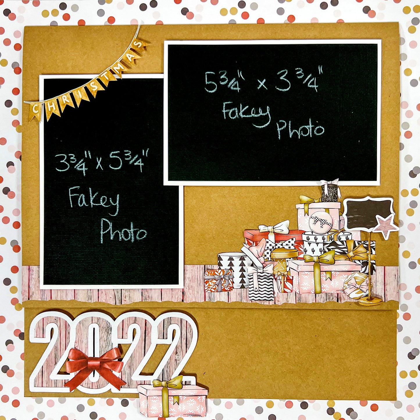 Peace & Joy 12x12 Double-Sided Patterned Paper 6
