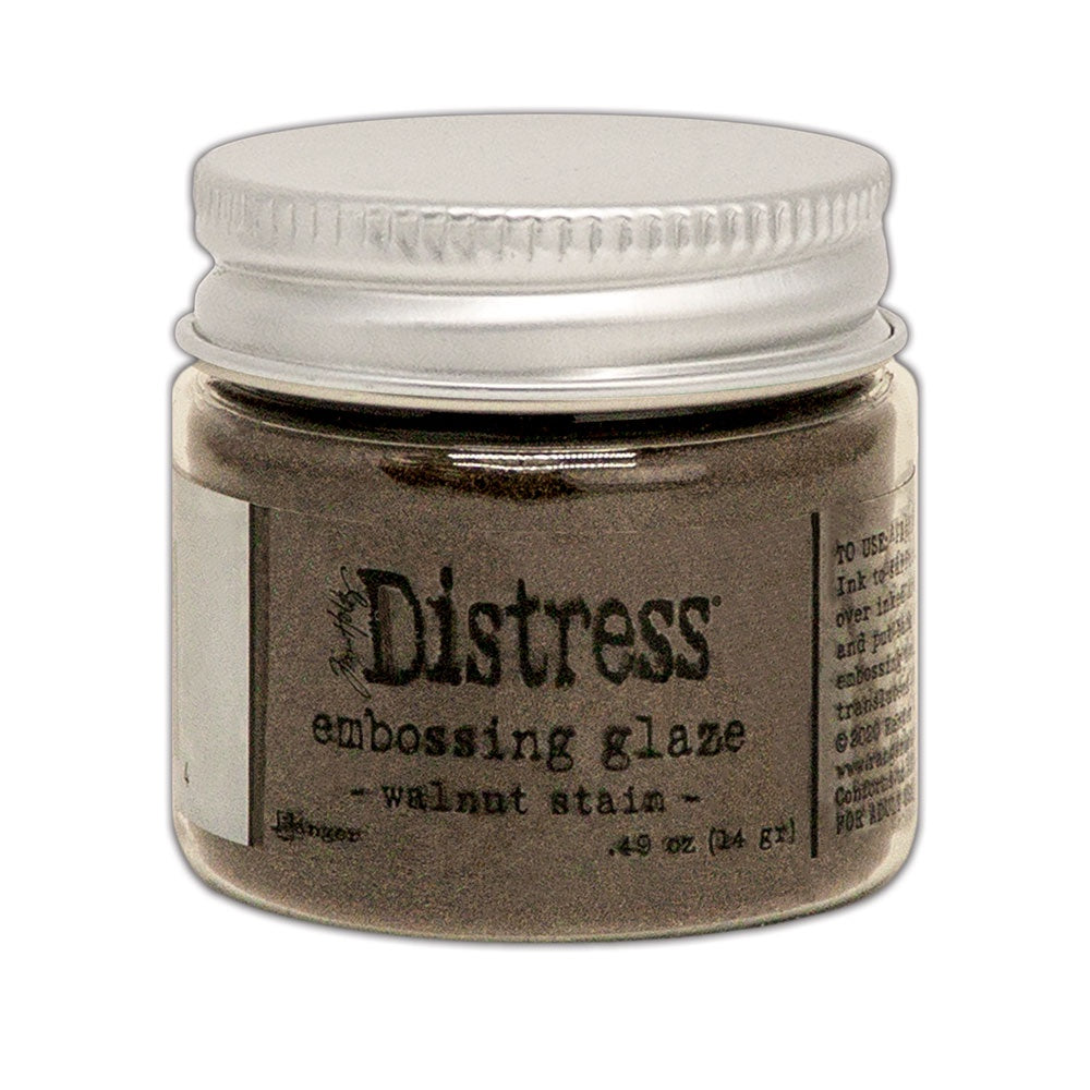 Tim Holtz Distress Embossing Glaze - Walnut Stain 14g TDE71044