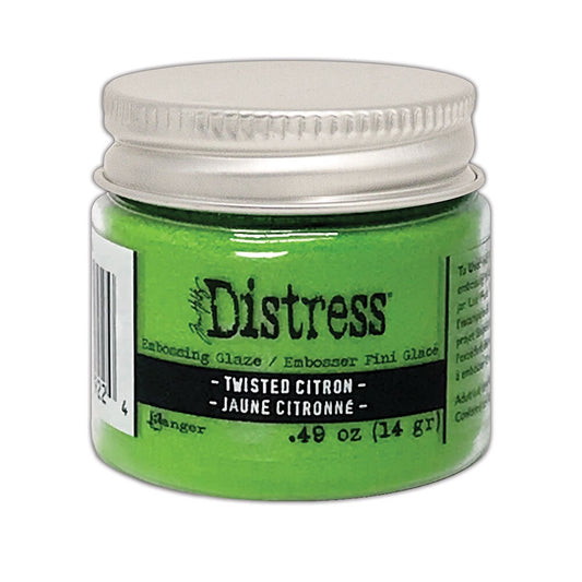 Tim Holtz Distress Embossing Glaze - Twisted Citron 14g TDE79224