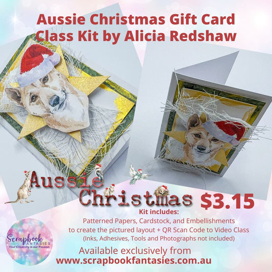 Aussie Christmas - Christmas Gift Card Card-Along Kit - GICS #18 - 23 November 2023