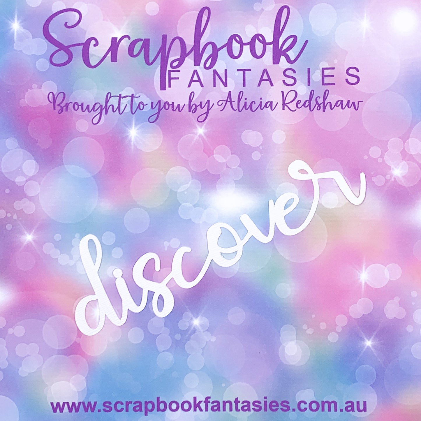 Runaway Princess - discover 6"x2" White Linen Cardstock Title-Cut - Designed by Alicia Redshaw