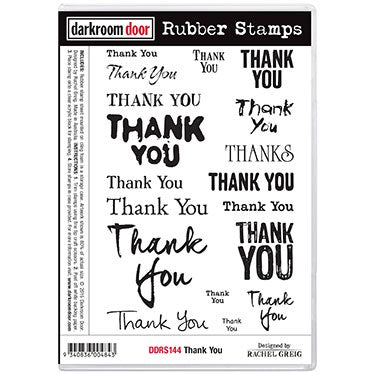 Darkroom Door -Stamp Set - Thank You (DDRS144)