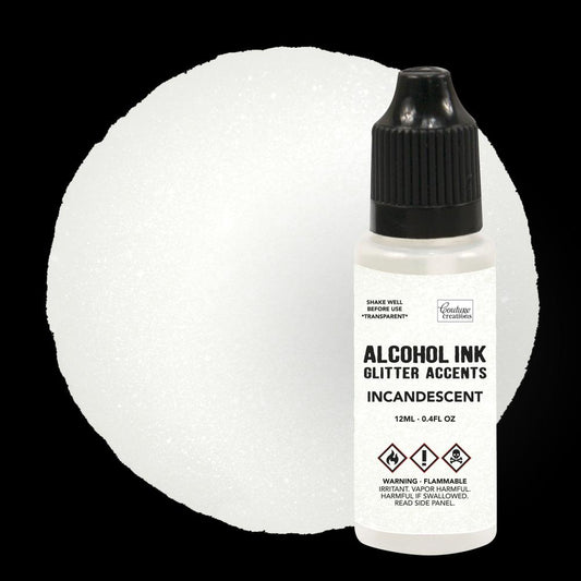 Couture Creations 12ml Incandescent Alcohol Ink Glitter Accents CO727673