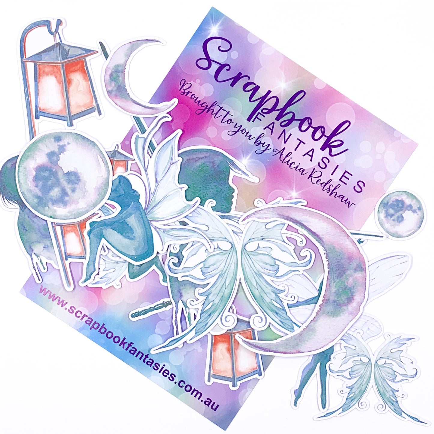 Colour-Cuts - Fantasy Fairy Accessories 17 (18 pieces) Designed by Alicia Redshaw