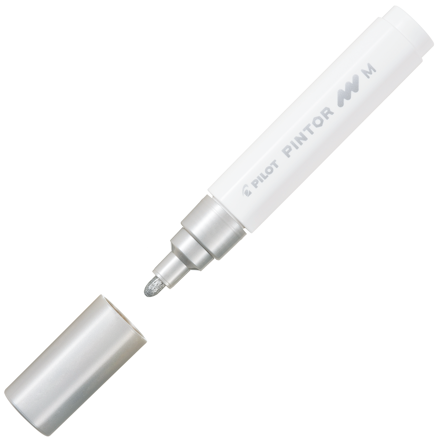 Pilot Pintor Paint Marker - Medium 1.4mm - Metallic Silver